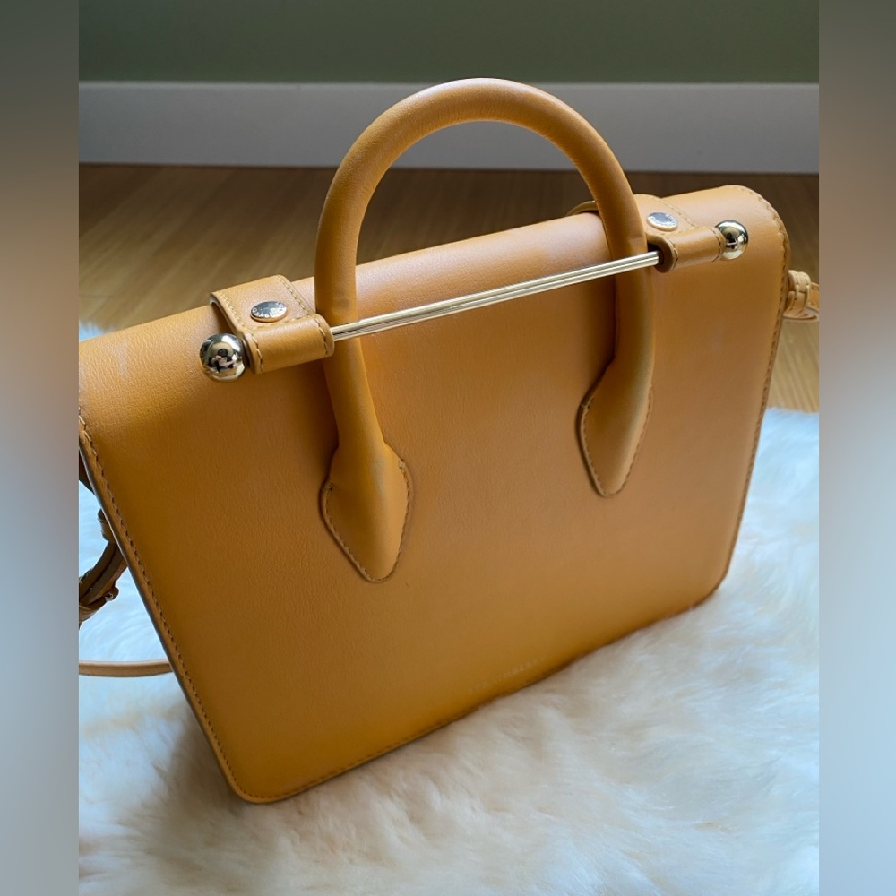 Strathberry MC Nano in Blossom Yellow w/ original box& dust bag - Picture 9 of 15